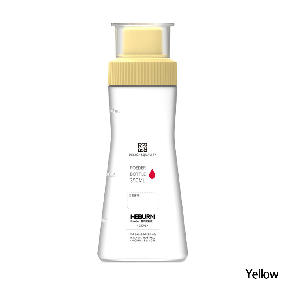 350Ml Kitchen Flour Squeeze Container With Lid Baking Sugar Powder Dinspenser Condiment Barbecue Seasoning Bottle Coffee Powder Storage Bottle